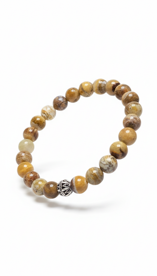 Dilşah Ateş Opal Doğal Taş Tasarım Bileklik