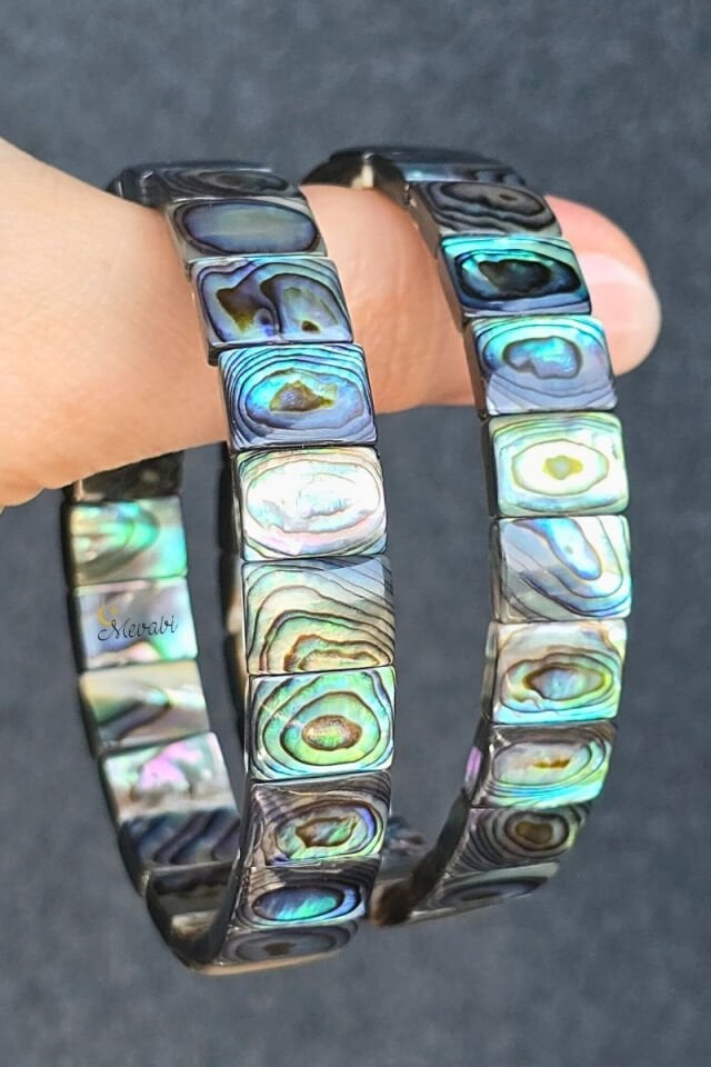 Abalon Siyah Sedef Rolex Bileklik (ÖZEL ÜRÜN)