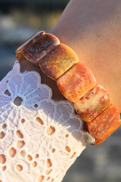 Kök Mercan Rolex Bileklik