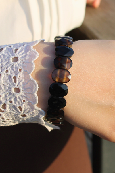 Berra Göz Akik Rolex Bileklik