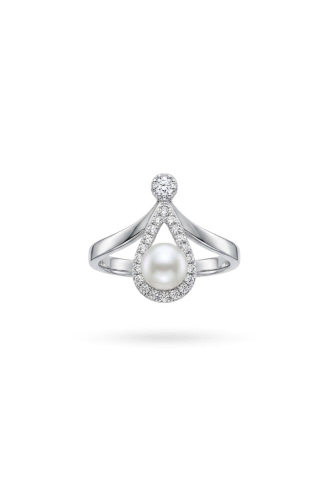 İnci Yüzük - 925 Ayar Gümüş 05