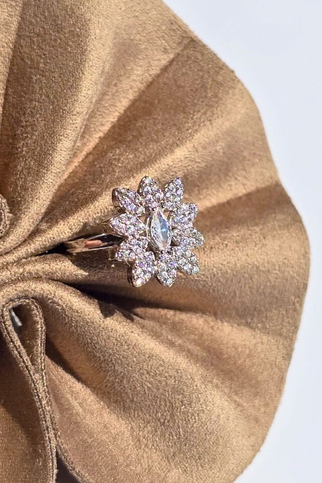 Taşlı Model Yüzük - 925 Ayar Gümüş 07