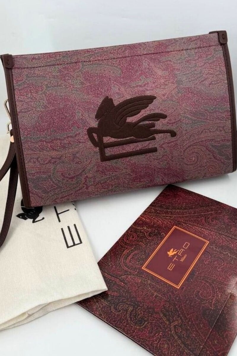 Etr Clutch Çanta Nakışlı