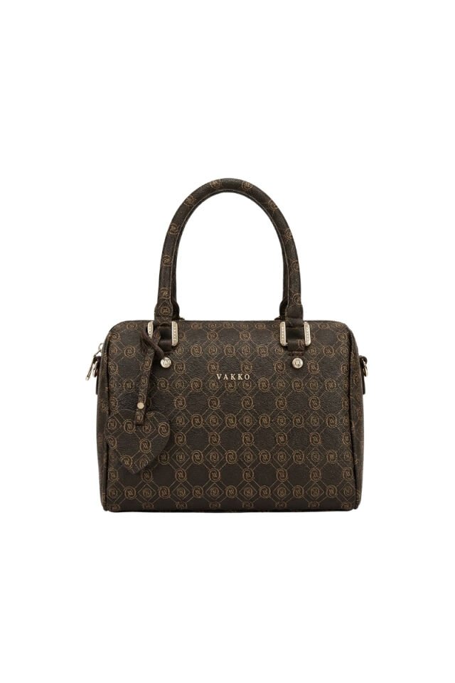 VKKO Speedy Kahve/Bej Monogram Çanta 20 cm