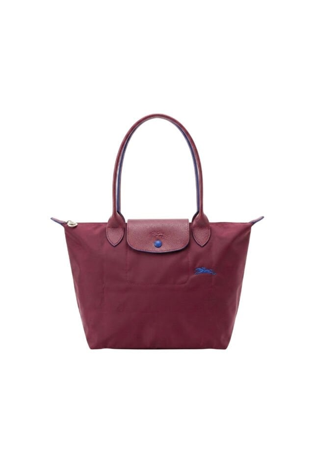 İthal Long.Champ Le Pliage Omuz Çantası M - Bordo