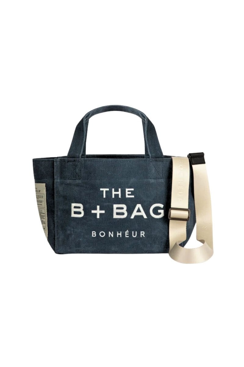 Bonheur Kanvas Dark Denim Çanta