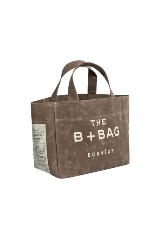 Bonheur Kanvas Chocolate Malt Çanta