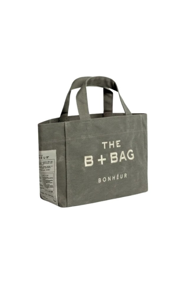 Bonheur Kanvas Milky Green Çanta