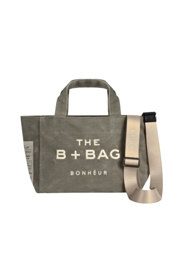 Bonheur Kanvas Milky Green Çanta