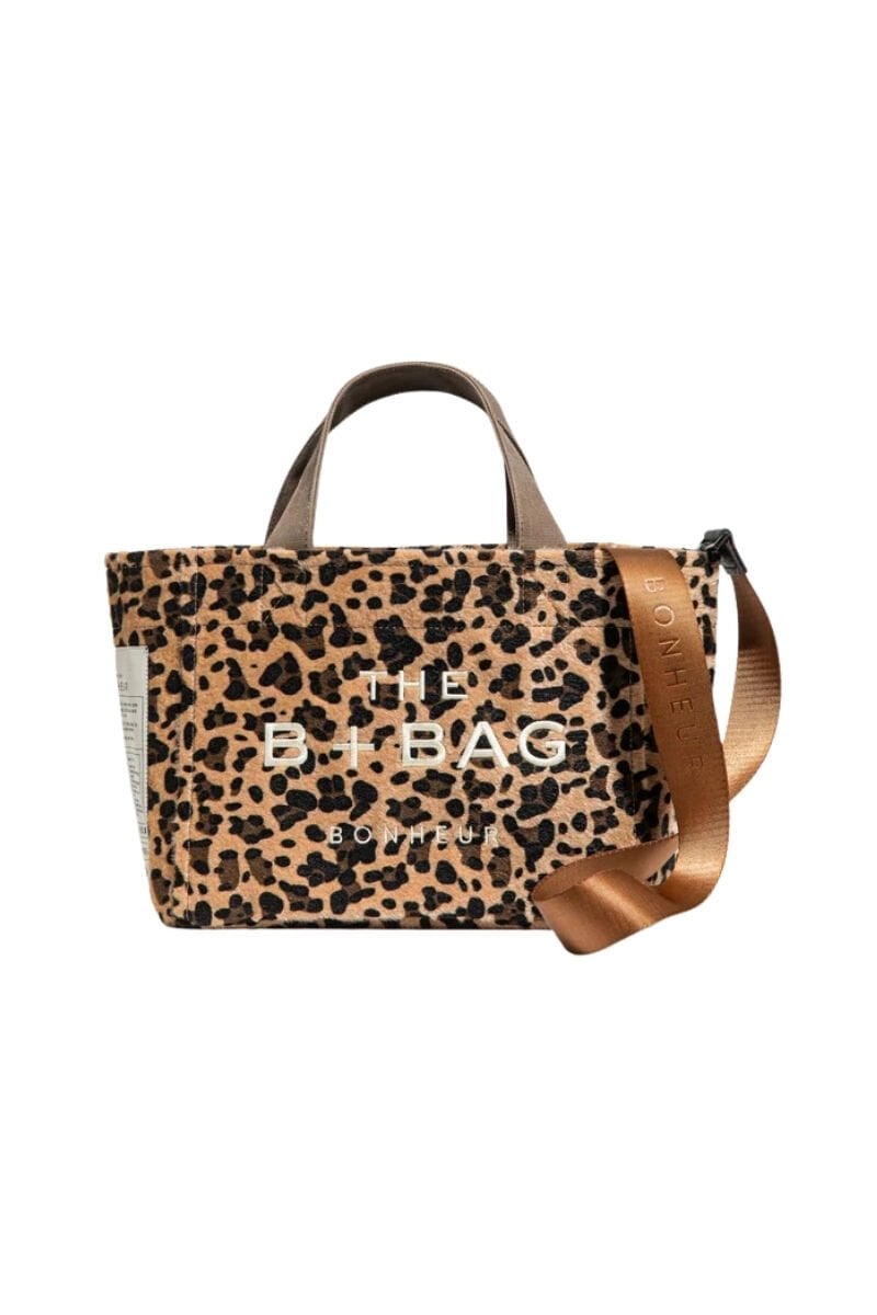 Bonheur Kanvas Leopard Çanta