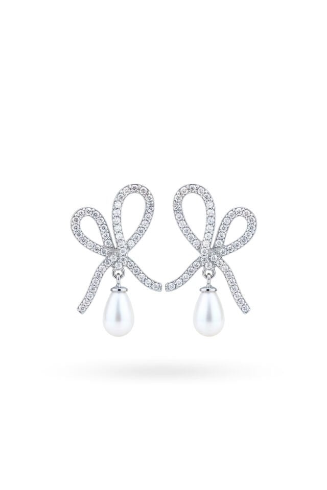 Majori Fiyonk İnci Küpe – 925 Ayar Gümüş 007