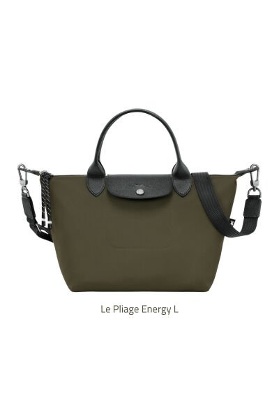 İthal LongChamp Le Pliage Energy El Çantası L Haki